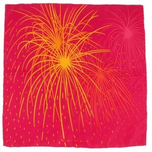 HERMES Gavroche 45 Pluie D’Etincelles Silk Scarf